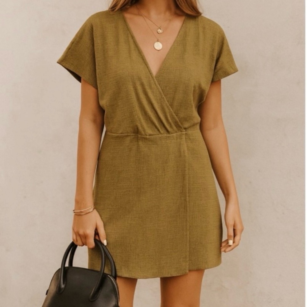 Madewell Wrap Mini Dress